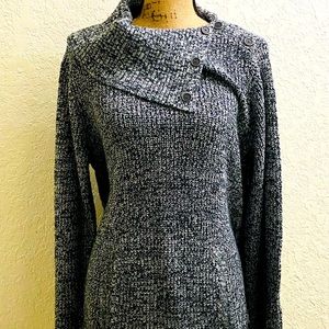 Style & Co Sweater Size 1X Grey & Silver